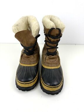 Sorel Caribou Tan Insulated Winter Boot